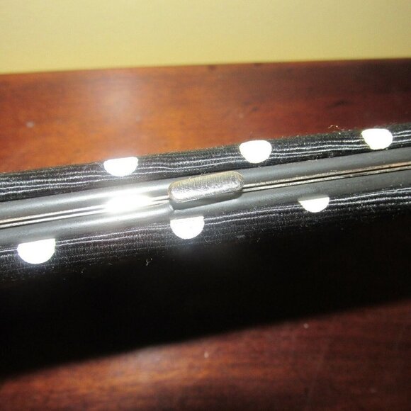 Initial Letter "K" Black Full Size Wallet with Magnetic Closure -NEW W TAGS! - Picture 5 of 5